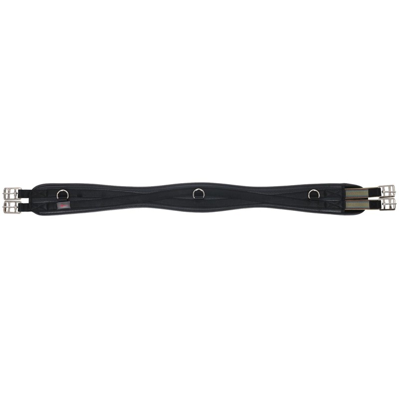 Kerbl 321057 Curved Saddlegirth - Black, 130 cm