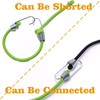 Small Bungee Cords with Hooks 12 Pieces, Mini Bungee Cord