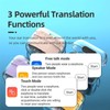 J207 Smart Voice Translator Earbuds, 144 Idiomas Traducción en Línea