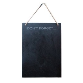 The Slate Range Memo Board, Charcoal Grey