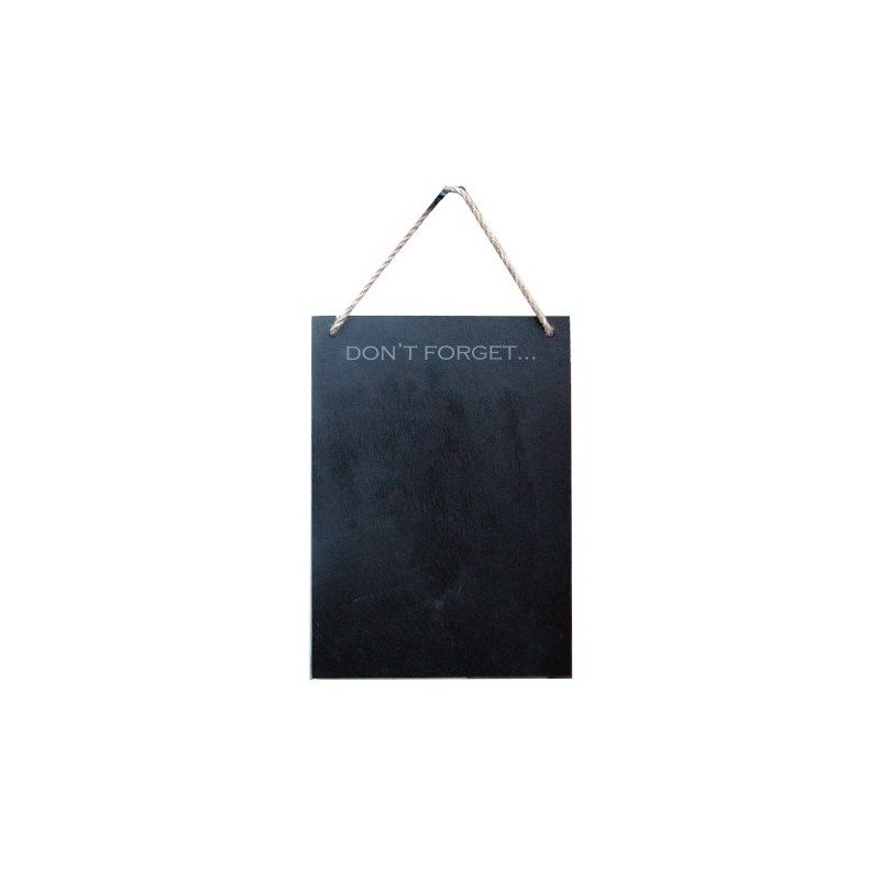 The Slate Range Memo Board, Charcoal Grey