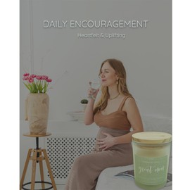 Aromatherapy Candle for Home Scented, You are Going to Be a Great Mom Candle, Lavender Scented Soy Candle with Wooden Lid, Aromatherapy Candle Gift for Mom to Be, Baby Shower, Pregnancy, Mother’s Day