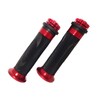 nakira Bike Grip, Rubber, Aluminum, Bar End, General Purpose, Hex
