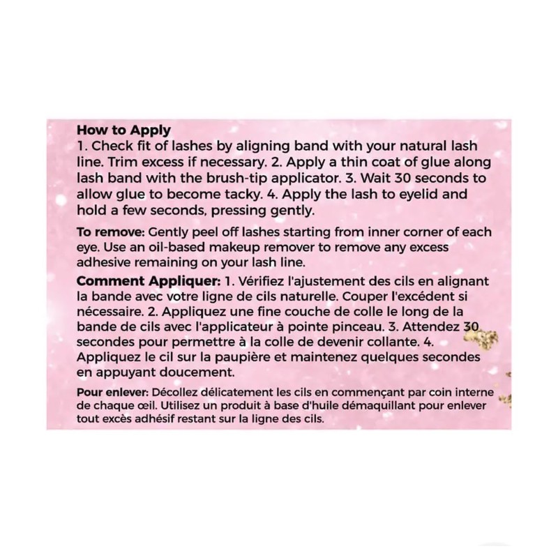 ioni Everlasting LASH Glue 100% Vegan (Black, Clear) Package May