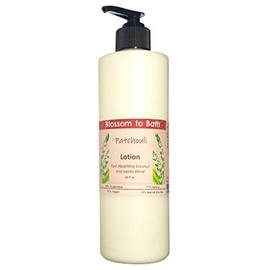 Patchouli Lotion (16 Ounce) - Pure Essential Oil Fragrance - Absorbs Quickly with a Woodsy Exotic Scent