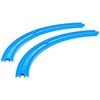 R-09 Double-Tracked Outside Curve Rail (4 Pieces)