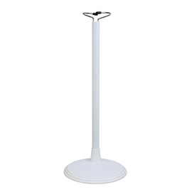 ZITA ELEMENT 2 Pcs Adjustable Doll Stand Support Base for 14-18 Inch Dolls - White