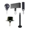 5-in-1 Pinch Grip Strength Training Kit, Heavy Duty Iron Forearm