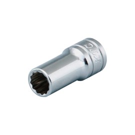 KYOTO TOOL (KTC) B3M-22W-S Semi-Deep Socket, 3/8 inch (9.5 mm)