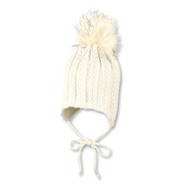 Sterntaler Unisex Baby Knitted Hat, ecru