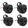 Yuesonic Universal 12-24V 100dB Waterproof Back-Up Alarm (Black-4 PCS)