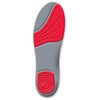 Sorbothane Double Strike Insoles - Red/Grey, Size 5-6