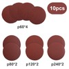 12pcs 5" Sanding Discs Pad Kit for Drill Black and