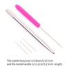 Amagogo Reborn Hair Rooting Tool Rehair Needles Metal with Handle