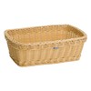 Saleen Multi-Purpose Basket, Suitable for Gastronomy, Rectangular, Plastic Fibre, Dark