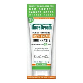 Therabreath Pasta De Dientes Aliento Fresco Boca Seca 2 Pack