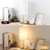 2 Sets Table Lamps with 2 USB, Minimalist Beside Lamps