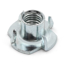 Design61 8x Drive-in Nuts M10 x 12 mm with Claws Claws Wood Nuts
