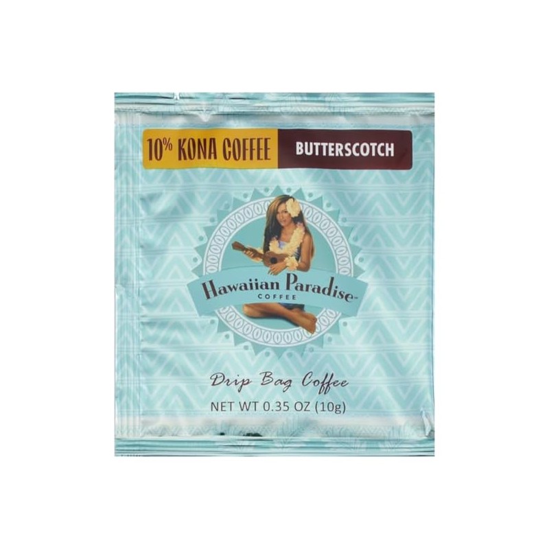 Hawaiian Paradise Coffee 10% Kona DBC 4 Types (Hazelnut Island