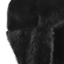 Women Faux Fur Trapper Hat with Pompoms Warm Classic Ear Flaps Hat Fuzzy Bobble Cap Warm Outdoor Ski Snow Hat