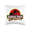 Jurassic Park 30th Anniversary Throw Pillow
