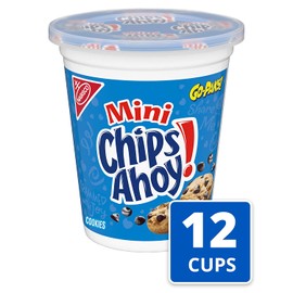 Chips Ahoy! Mini Go Pack Chocolate Chip Cookies, 3.5 Ounce (Pack of 12)