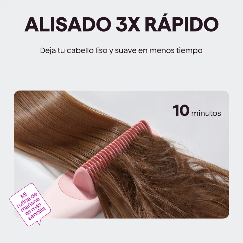 Cepillo Alisador De Cabello Wavytalk Pro Steam, Steamline 3