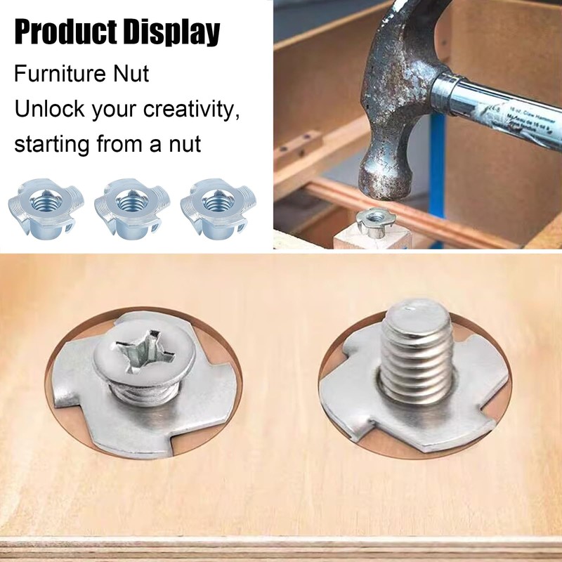 20 Stück M6*9 Einschlagmutter,Einschlagmuttern,Hülsenmutter,Kohlenstoffstahl,für Einschlagspitzen,GewindehüLsen,Einschraubmutter,Edelstahl,Stellfüße,Einschlaghülse,Einschlagmuffen,Einpres smuttern