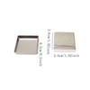 Honbay 56PCS Metal Empty Square Metal Pans Make Up Tins
