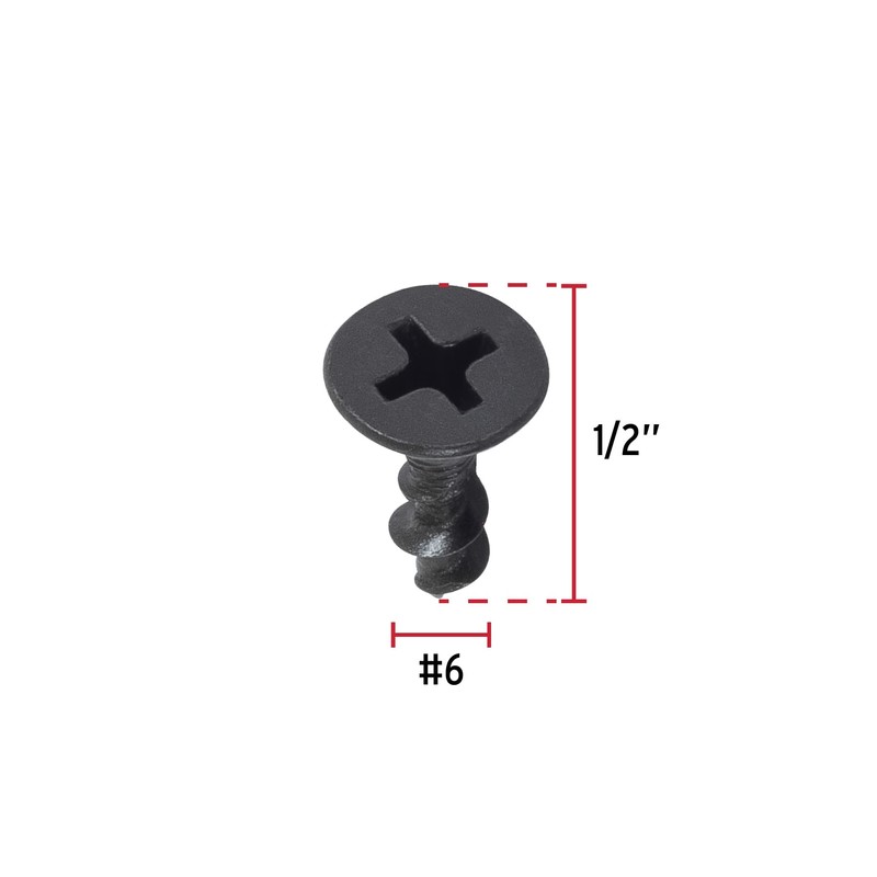 Fiero PIJ-613, Pijas multiusos 6 x 1/2", bolsa con 100