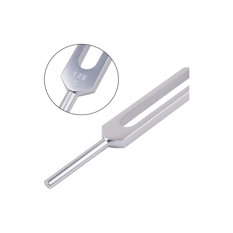 128 Hz Weighted Tuning Fork Medical-Grade Tuning Forks for Healing-Professional