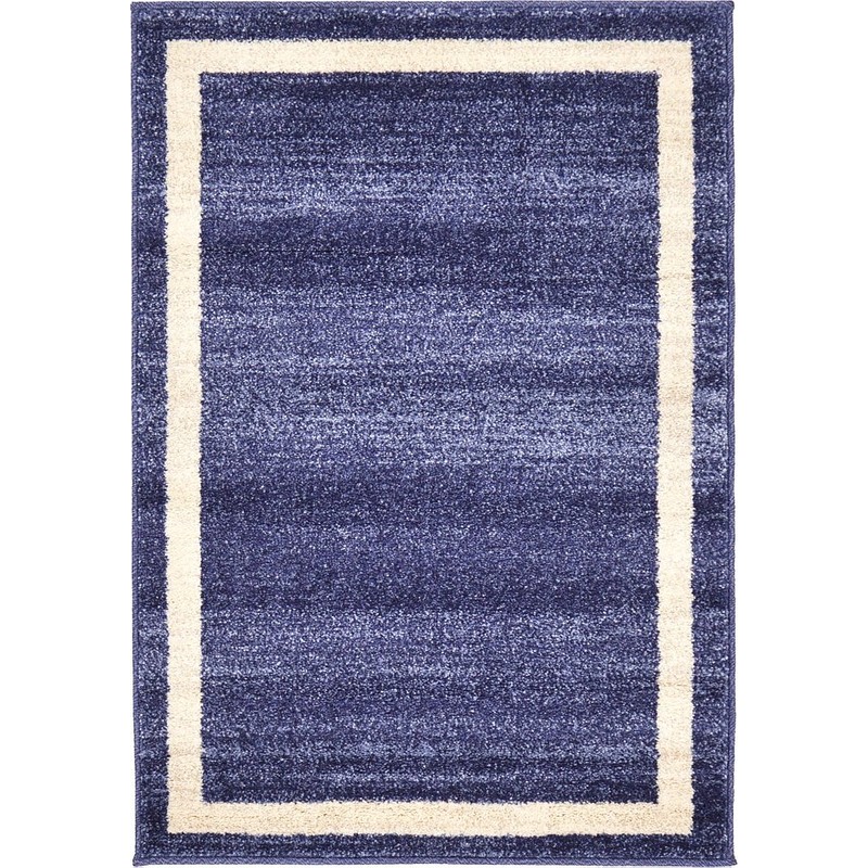 Unique Loom Del Mar Collection Area Rug-Transitional Inspired with Modern