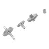 RC Crawler Gear Set Stainless Steel Easy Installation Light Precise