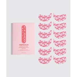 Faded Brightening Under Eye Masks – Cooling Hydrogel Eye Mask for Dark Circles & Puffiness (Set of 6)