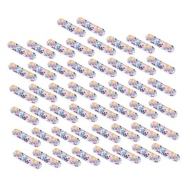 LALAFINA Quality Material Nail File Tool 50pcs Set Home Grit Round Head for Comfortable Use