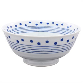 Hasamiyaki 303253644 Noodle Bowl Dot Line