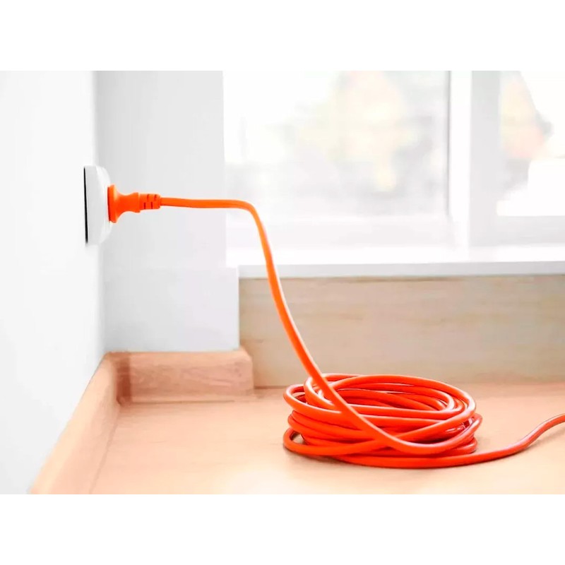 CONTROL EXPERT Extensión Eléctrica Uso Rudo Naranja Hogar Oficina (3