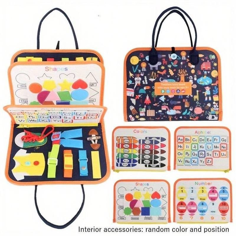 Dinosaur World Felt Handbag Book, 1 Set Early Development Activity