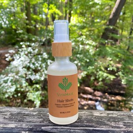 VitaHair Hair Shots - Rice Water & Fenugreek Hair Growth Spray for All Hair Types - Fights Hair Loss and Thinning - Haircare, Comfort Biotin Comb Daily Oil