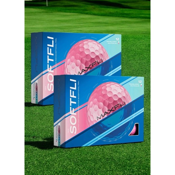 Maxfli SoftFli Golf Balls BULK 24 Pack - Women's Translucent