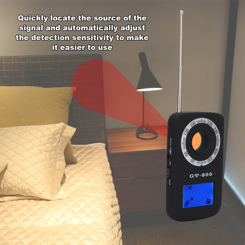 GT-800 Detector Finder Security Tracking Radio Wave Sensor