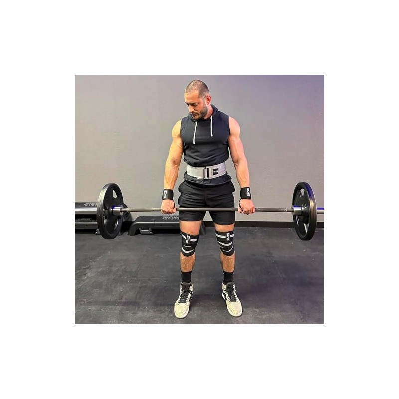 Par de vendas para rodilla, wraps para gimnasio, apoyo para