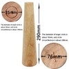 Preamer Wood Round Bracelet Bangle Mandrel Jewelry Making Metal Forming