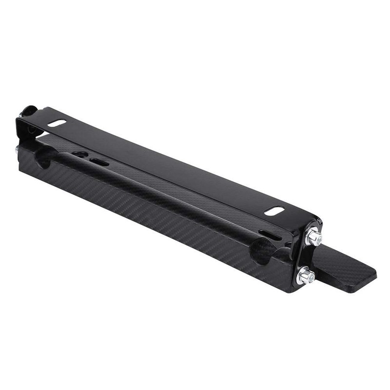 Adjustable License Plate Frame,Universal Adjustable Carbon Fiber Car License Plate