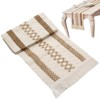 Table Runner, Natural Hessian Dining Table Runner Rustic Cotton Linen