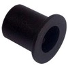 TERF® High Quality Black Plastic Protective Shouldered Cap Cover M12 (12mm) X 20mm Shouldered End Cap for Screw Thread Rod Stud Pipe Bolt End Protector Safety Cap Cover - Pack of 10