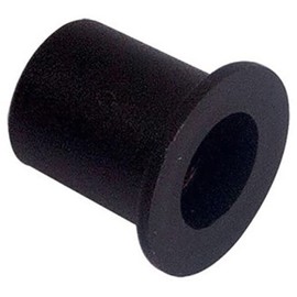 TERF® High Quality Black Plastic Protective Shouldered Cap Cover M12 (12mm) X 20mm Shouldered End Cap for Screw Thread Rod Stud Pipe Bolt End Protector Safety Cap Cover - Pack of 10