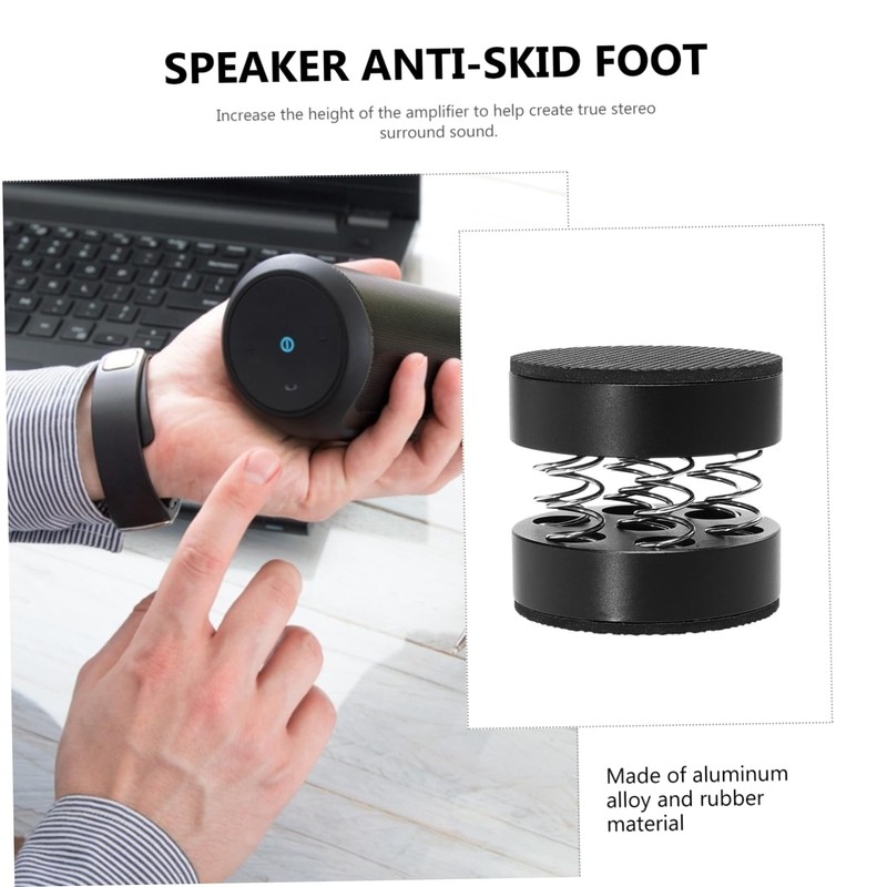 Mipcase Vibration Amplifier Feet Pads Durable Isolation Feet Cushions for