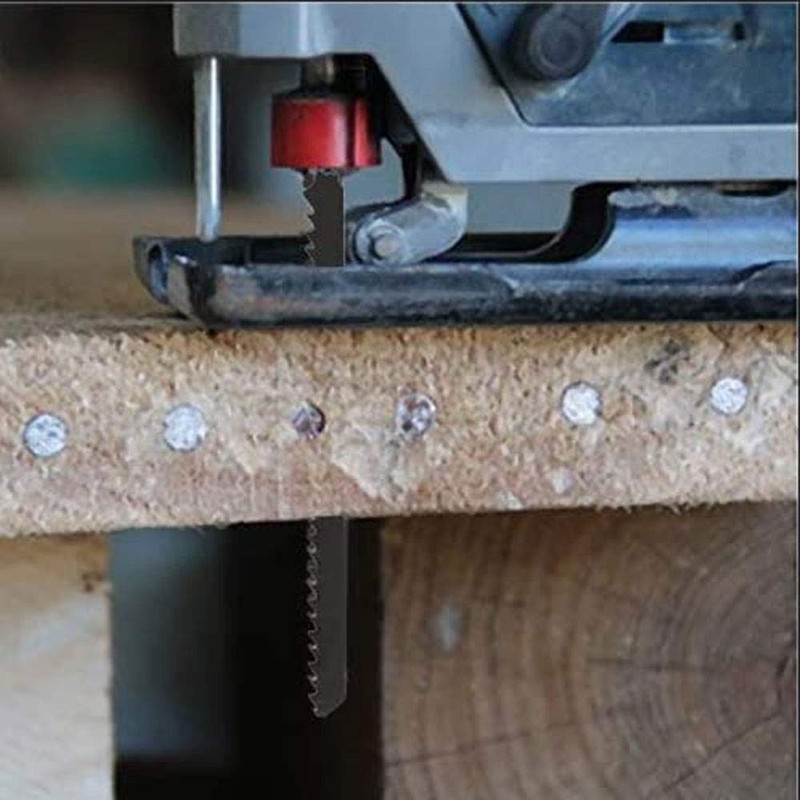5PCS Jigsaw Blade Set T Shank Socket for Cutting Metal,