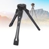 Extendable Mini Camera Tripod, Aluminum Alloy Tabletop Tripod with 1/4